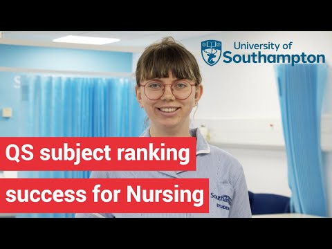 QS subject ranking success for Nursing | University of Southampton