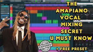 How to Mix Amapiano Vocals From Scratch + Free Presets