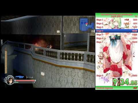 Simple Series Vol 105: The Maid Clothes and Machine Gun Any%(NG+) Speedrun in 22:13 (PS2)