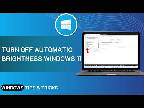 How To Turn Off Automatic Brightness Windows 11 - (4 Fix)