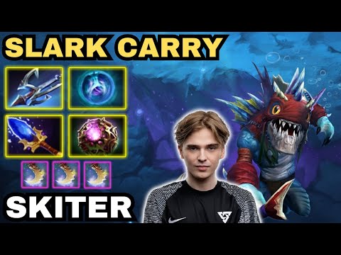 🔥 Skiter Slark Hard Carry 28K Net Worth 🔥 19 KILLS Skiter Keep Chasing Enemy - Dota 2