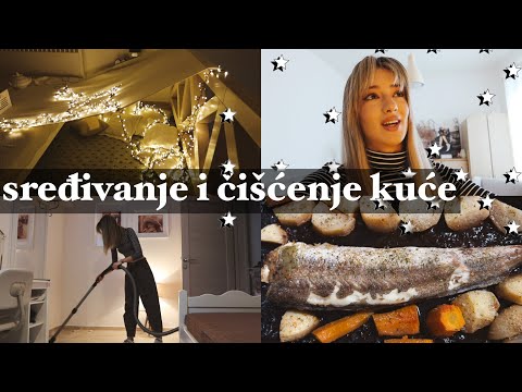 Sređivanje i čišćenje kuće posle praznika 🧹🧽 🧺