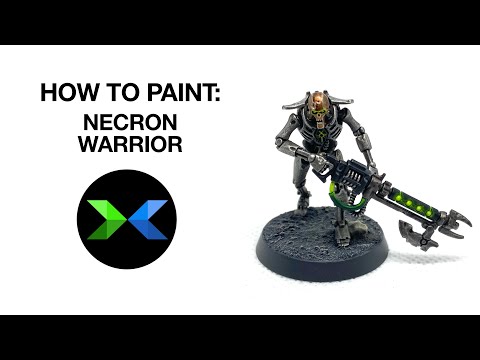 How to paint NECRON WARRIORS // Painting Indomitus Necrons