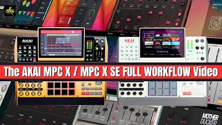 Video thumbnail for AKAI MPC X FULL WORKFLOW GUIDE by SampleKings