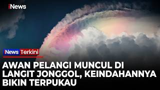 Download lagu VIRAL! Indahnya Fenomena Awan Pelangi di di Langit Jonggol, Warna-warni Memanjakan Mata mp3
