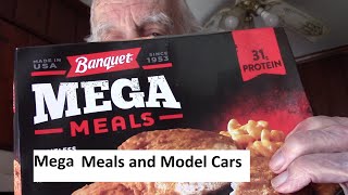 Banquet Chicken Two Meals and Miniature Cars Models for Vids