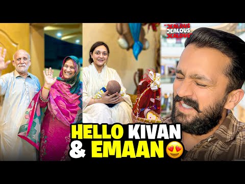 Amma Baba Meeting Kivan & Emaan after Long😍First Time Jealousy on peak😭