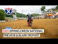 2026 Spring Creek National Weekend Preview Injuries