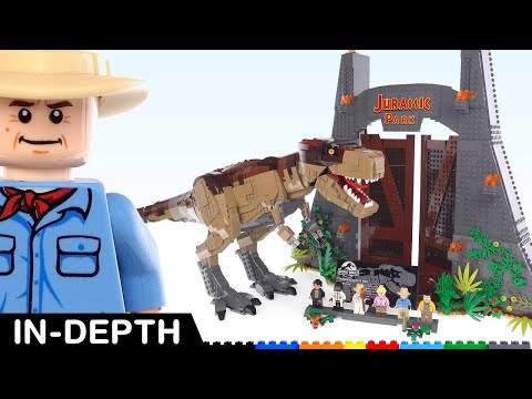 🔄 LEGO Jurassic Park 2021 T. rex Rampage review! 75936 re upload