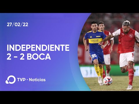 Independiente 2 - 2 Boca