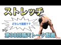 【第38回晴天トーク動画】大山大輔が考えるストレッチの重要性!!