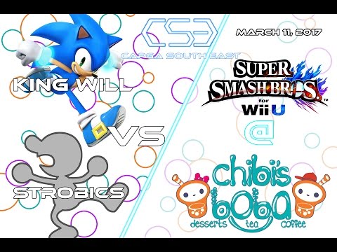 Capga's Smash 4 Tournament  March 11, 2017 King Will vs Strobics