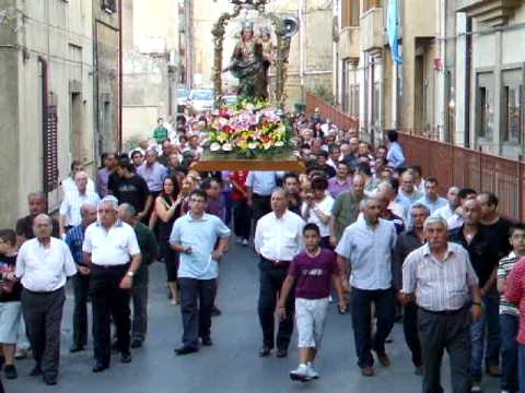 Calascibetta Processione Madonna della Catena, 23 agosto 2009