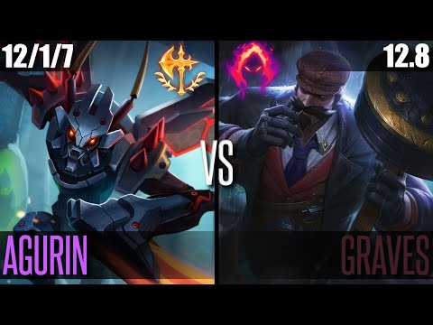 AGURIN KHA'ZIX vs GRAVES | EUW CHALLENGER | Patch 12.8
