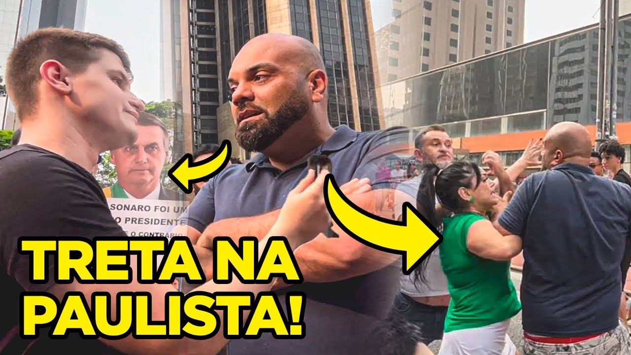 Levei o Bolsonaro na Paulista e DEU TRETA!