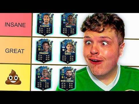 RANKING EVERY SAUDI LEAGUE TOTS ON FIFA 22! | Saudi League Team of the Season Tier List...