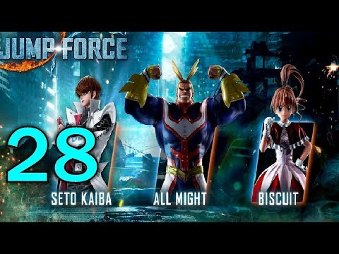 Jump Force Part 28 DLC Charas (All Might, Biscuit & Saito Kaiba)