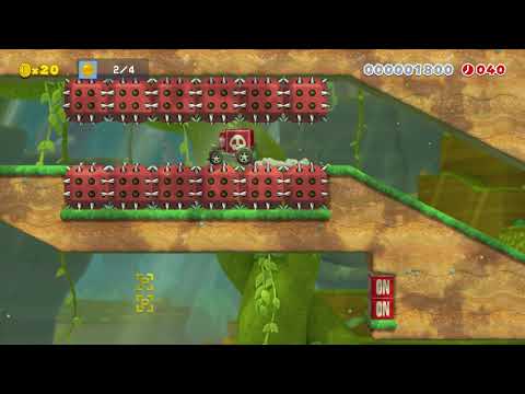 Super Mario Maker 2: Jungle Parkway Grand Prix