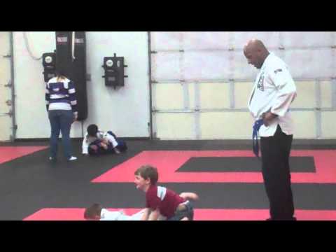 Future GSP 6 year old boy RJ King sparring with his buddy