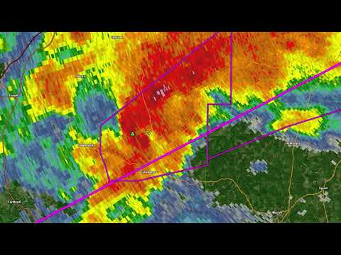 TORNADO EMERGENCY - Violent Tornado Signature 3-25-2021