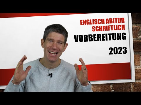 Abitur Englisch 2023 - das OFFIZIELLE VIDEO zur Vorbereitung🙂