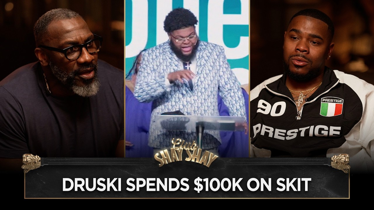 Haha Davis Reacts To Druski Spending $100K On Skit  I CLUB SHAY SHAY