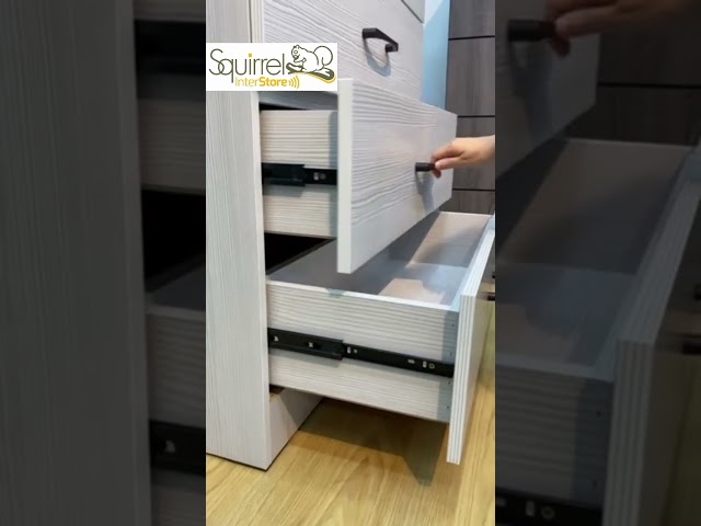 Vídeo relacionado con Wooden D Storage Box with Lockable Drawers 4 Tiered Cabinet for Files and Office Supplies