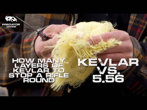 Kevlar Test! How Many Layers of Kevlar To Stop a 5.56 Rifle? - Predator Armor