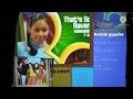 Disney Channel Spilt Screen Credits Airing Bubble Guppies January 19 2003