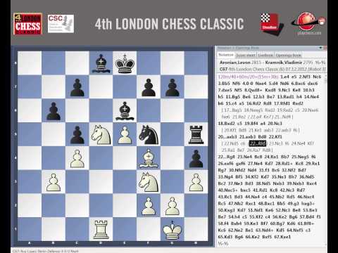 Levon Aronian - Vladimir Kramnik London Chess Classic 2012 Round 6