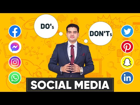 Social Media Dos and Don ts for Business | Do s and Don ts in Using Social Media | socialmedia