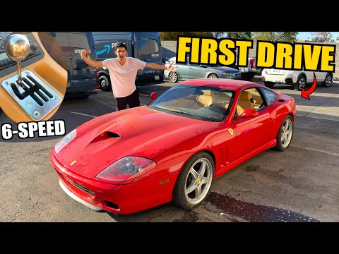 Thumbnail for First Drive In The RARE 6-Speed Ferrari 575M (Manual V12 Tubi Exhaust Sounds) by Ferrari, BMW, Car