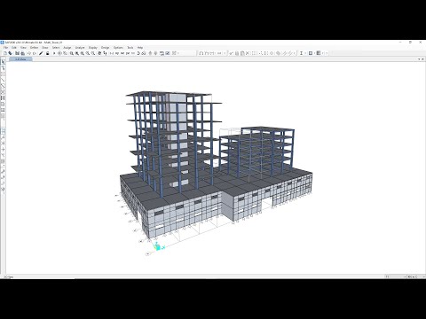 01 - SAP2000 definition of a tower object