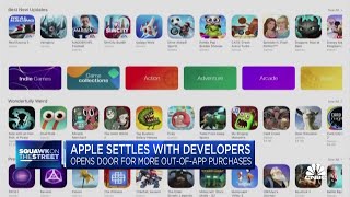 Apple settles with developers for more out-of-app purchases