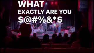 Anton Newcombe From The Brian Jonestown Massacre and Heckler