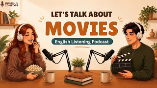 How to Talk About Movies & TV Shows in English |Easy English Conversation Listening Practice Podcast