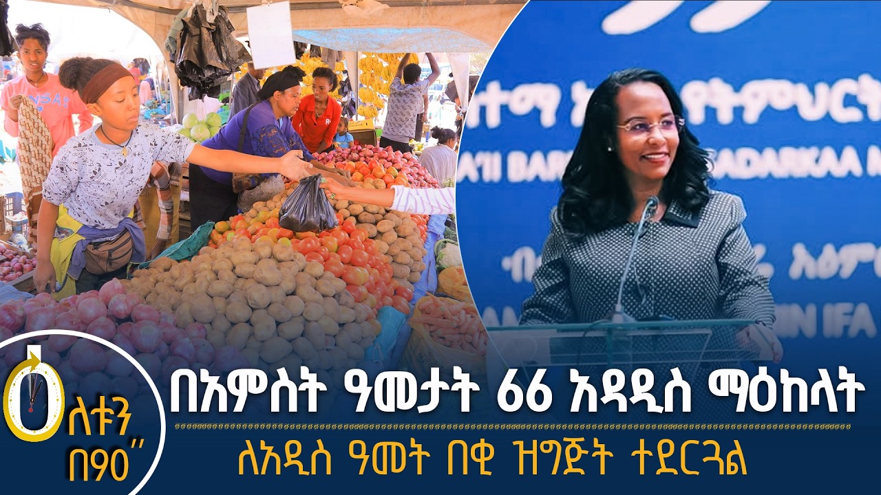 በአምስት ዓመታት 66 አዳዲስ ማዕከላት  የአዲስ ዓመት ዝግጅት