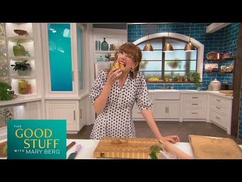 Mary Berg's Tomato cheddar pie | The Good Stuff with Mary Berg