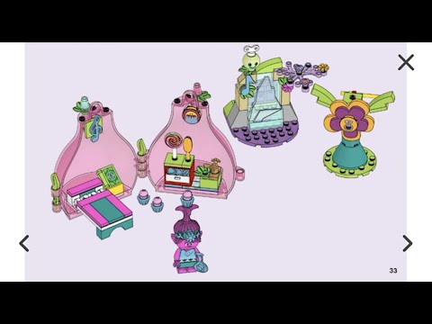 LEGO Trolls Poppy's Pod 41251 Building Instructions