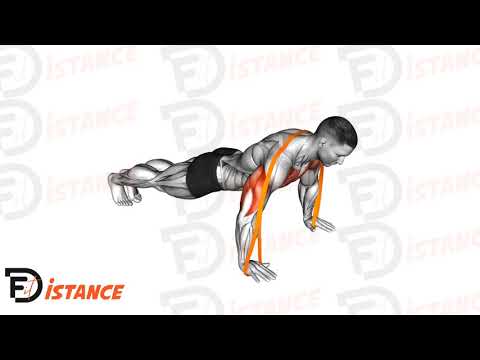 Exercice Pompes avec élastique
