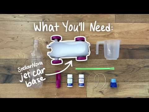StellarNova: How to build a Jet Car logo