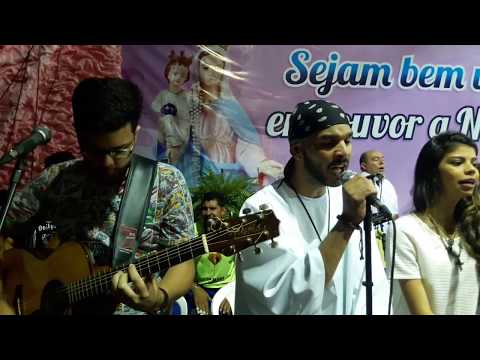 Blog da Maysa Abrão na Missa presidida pelo Bispo Dom Guilherme na 141ª Festa do Rosário do Catalão