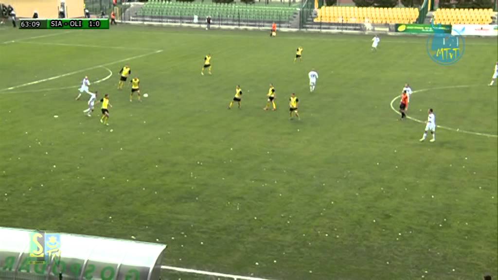 Skrót meczu Siarka Tarnobrzeg - Olimpia Elbląg 1-0 [WIDEO]