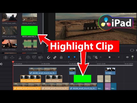 DaVinci Resolve iPad Hack: Highlight Clip in Media Pool 😱