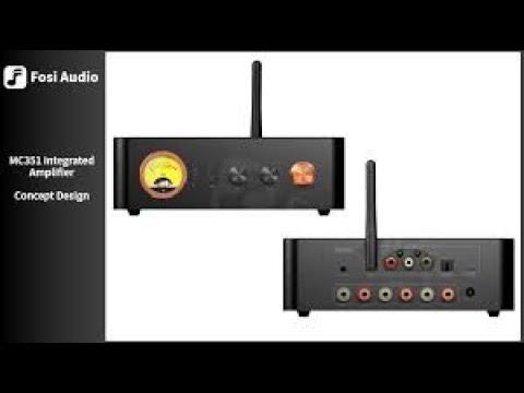 Fosi Audio - MC351 350W 2.1 Channel Integrated Amplifier Digital Coaxial Audio Test // The technoboy