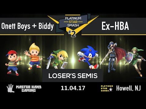 Platinum Star Smash 2 - Onett Boys + Biddy vs. Ex-HBA - Loser's Semifinals