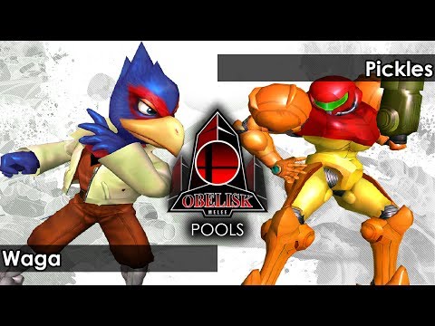 Melee: CoF | Waga (Falco) V Pickles (Samus) - Obelisk 58 Tournament SSBM