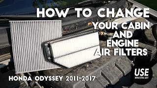 I saved $200 By Changing The Air Filters in My 2013 Honda Odyssey
