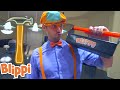 Blippi Learns How To Fix Things Blippi Learn With Blippi Funny Videos Songs