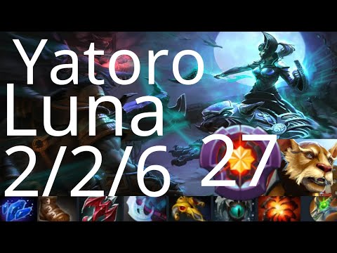Yatoro Luna vs Storm Spirit, Templar Assassin, Brewmaster - FNC vs TSpirit g2 OGA dota2